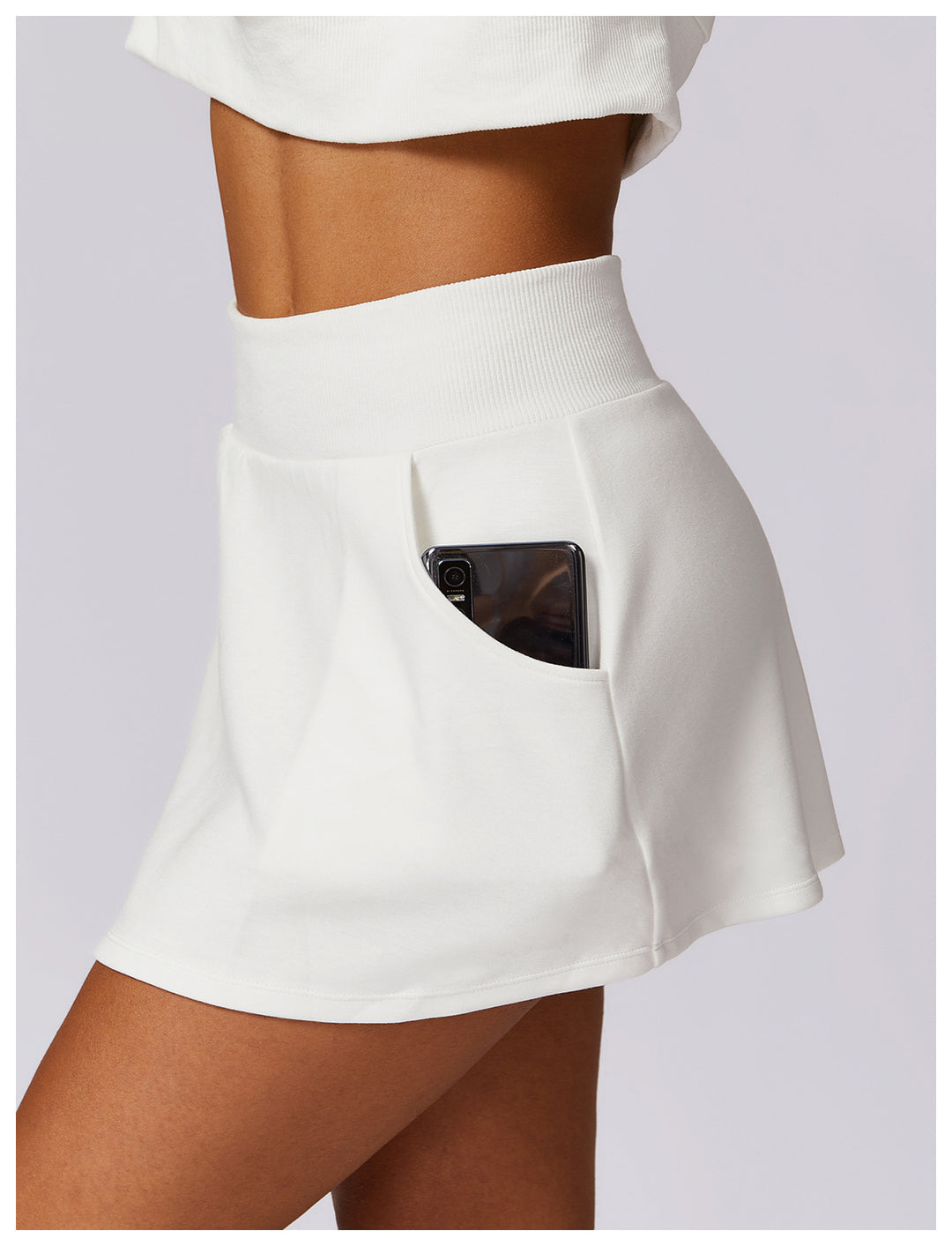 Kibra A-Line Skort with Built-In Shorts