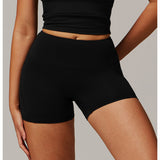 ブラッシュドフォールドオーバーハイウエストショーツ