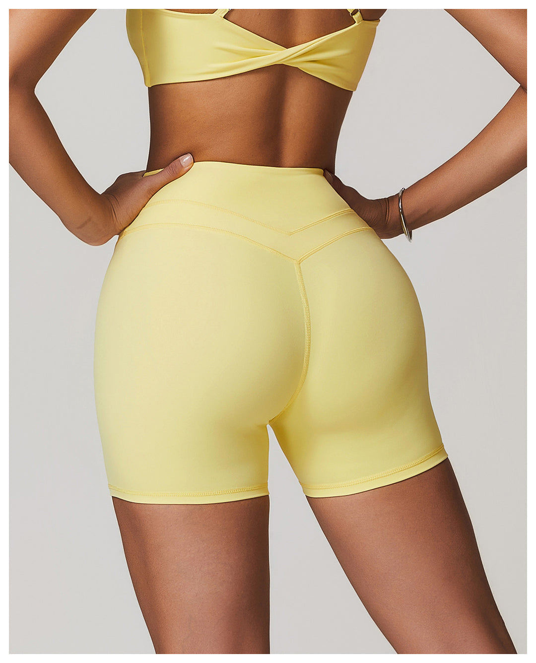 High-Rise Yoga Shorts