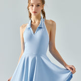 Sleeveless Polo Tennis Dress