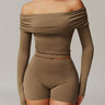 Off the Shoulder Longsleeve