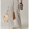 High-Waist Relaxed Straight Leg Joggers