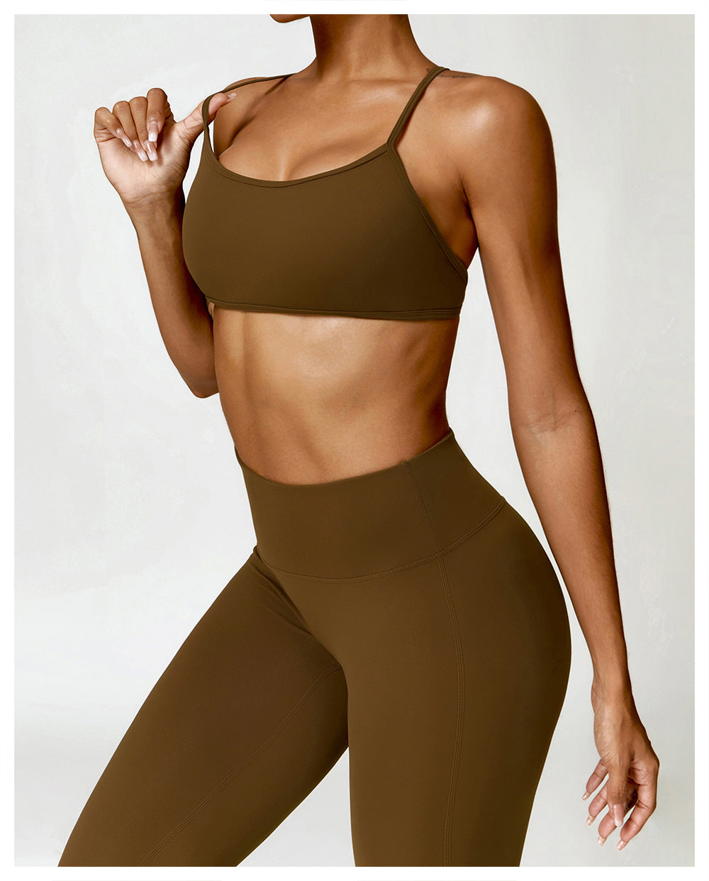 Quick Dry Cropped Bra and Legging