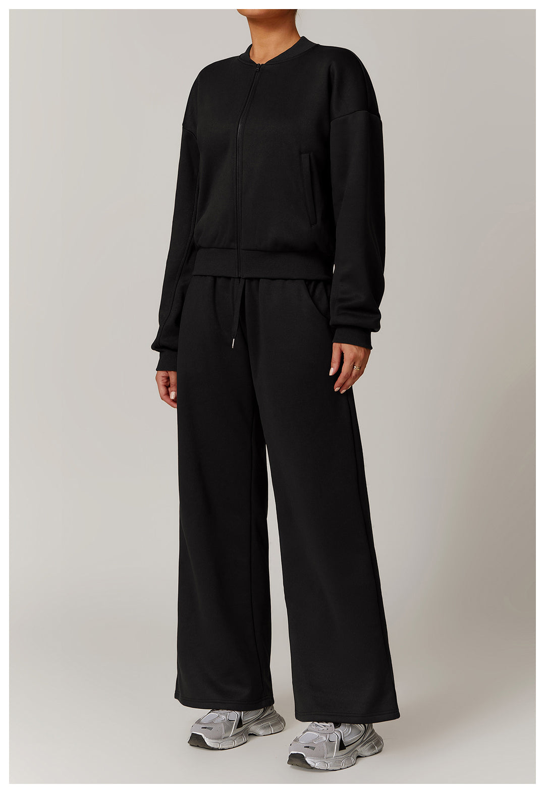 Cozy Fleece-Lined Relaxed Fit Sweatpants