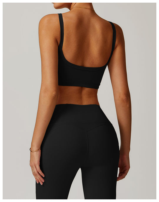 Barely-There Back-Enhancing Sports Bra