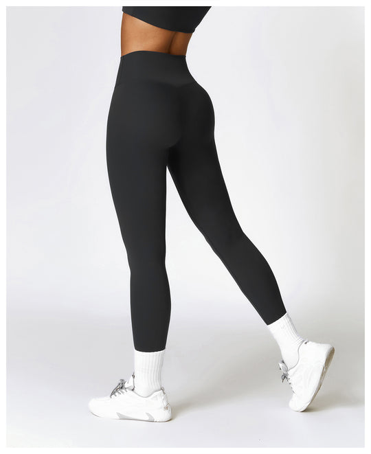 Brushed High-Waist Sculpting Yoga Leggings