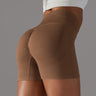 Pantaloncini a vita alta scrunch bum