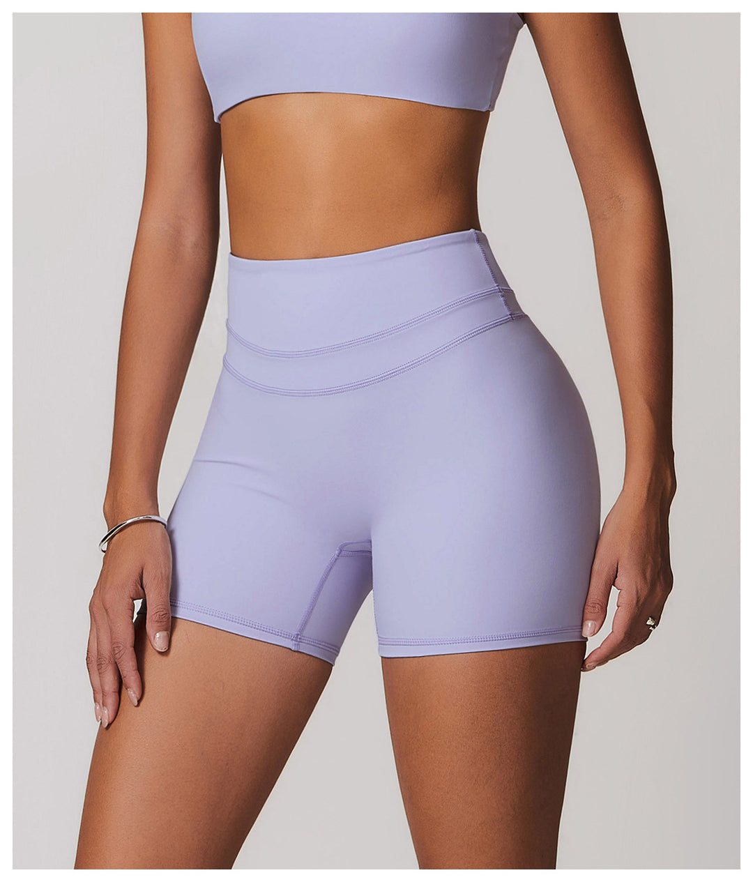 High-Rise Yoga Shorts