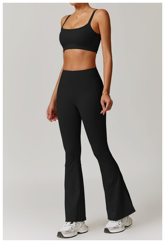 Sculpting High-Waist Flare Yoga Pants