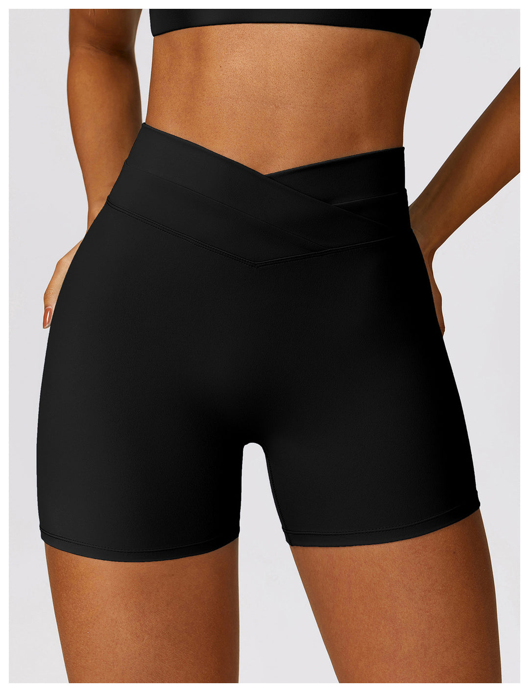 Wrap and Run Fitted Shorts