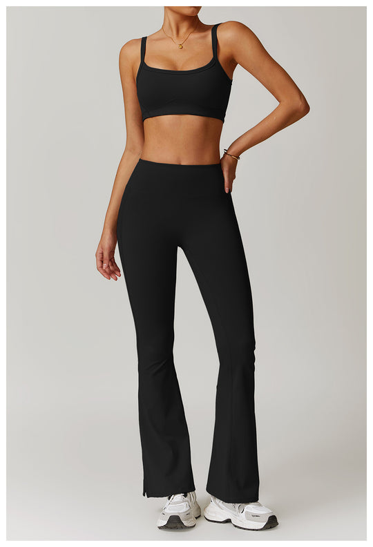 Sculpting High-Waist Flare Yoga Pants